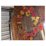 (2) Fall Grapevine Wreaths