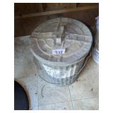 Small Ash Bucket w/ Lid