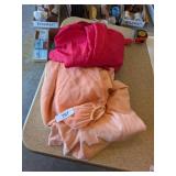 Vintage Peach Bridesmaid Dress &
