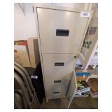 Four Drawer Metal File Cabinet