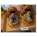 Jules Bouillet Duck Bookends /Shaker Prairie Shop