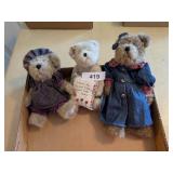 (3) Boyds Bears