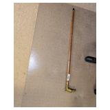 Brass Eagle Handled Segmented Cane