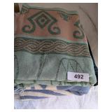 Wool Blanket + Woven Throw