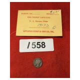 1917 S Mercury Dime