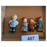 Christmas Children Figurines / Resin