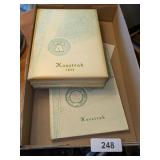 (4) 1950s Koostra Yearbooks, Madison Indiana