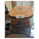 Cottage Core Style Tiny Wood Stool