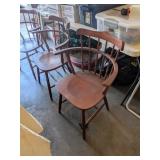 (3) Early American Style Chairs