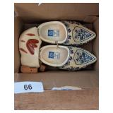 Holland Wooden Shoes + Ceramic Shoe