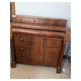 Vintage Veneered Chest of Drawers