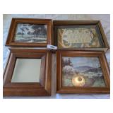 Framed Prints & Small Mirror