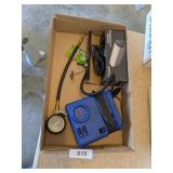 Portable Air Compressor, Tire Gauge &