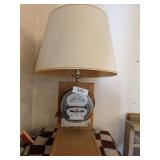 Handcrafted Lamp Made From Electric Meter