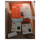 Dzees Smart Security Camera + (2) A9 Cameras