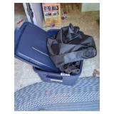 Small Tote w/ Lid + Outdoor Grill Cover &