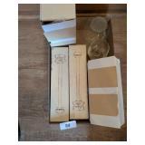 Pillar Candles + 65th Anniversary Glasses