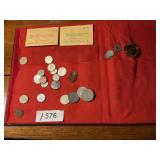 Foreign coins & bills (large Quantity)