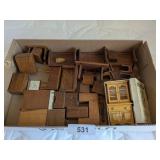 World War II Wooden Doll House Furniture