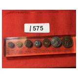 Ancient coin paperweight