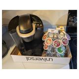 Keurig Coffee Maker w/ Pod Tree & More