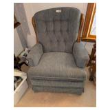 Blue Swivel Rocker
