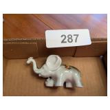 Small Elephant Figurine - French Lick of Indiana