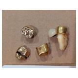 Gold Colored Teeth