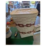 Vintage Wicker Laundry Basket