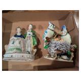 (2) Vintage Figurines -**