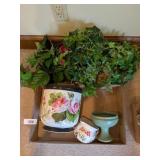 Flower Pots & Artificial Greenery