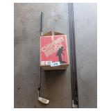 Chimney Brush w/ Poles + Golf Club