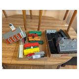 Train Pieces, Train Track & Buildings
