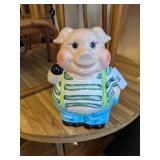 Pig Cookie Jar -**