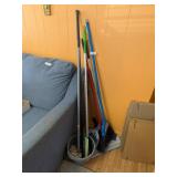 Brooms, Dusters & Metal Yard Stick