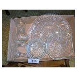 American Fostoria Bowl + Cookie Plate, +