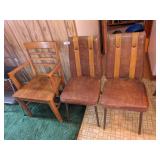 (3) Chairs