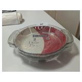 (2) NIP 9" Deep Dish Anchor Hocking Pie Plates