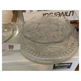 Glass Deviled Egg Plate + Relish Plates &