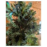 Artificial Christmas Tree w/ Lights, Stand & Skirt