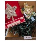 Christmas Lights & Lighted Tree Toppers +