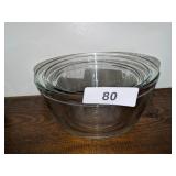 (3) Anchor Hocking Nesting Mixing Bowls