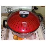 Red Dutch Oven w/ Steamer + Springform Pan Set