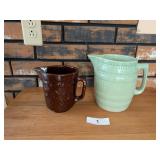 (2) Vintage Pitchers