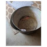 (2) Galvanized Wash Tubs -**