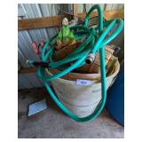 Barrel w/ Misc.Outdoor Items
