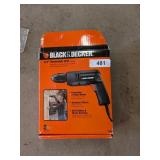 Black & Decker Electric 3/8" Reversible Drill w/