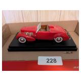 Diecast Convertible On Display Stand