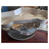 (3) Wilton Cake Pans + Other