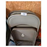 (3) Metal Folding Chairs